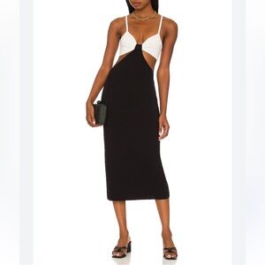 Solid & Striped Revolve Fitted Cutout Dress